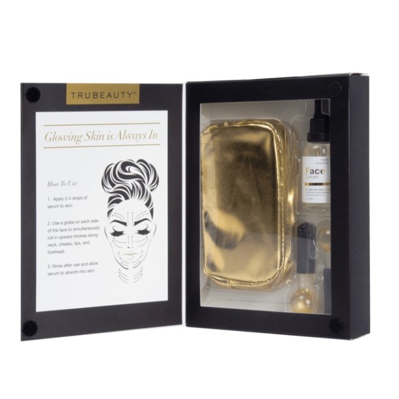 Tru Beauty Red Carpet Ready 4-Piece Serum and Facial Massage Set - Picture 2 of 3